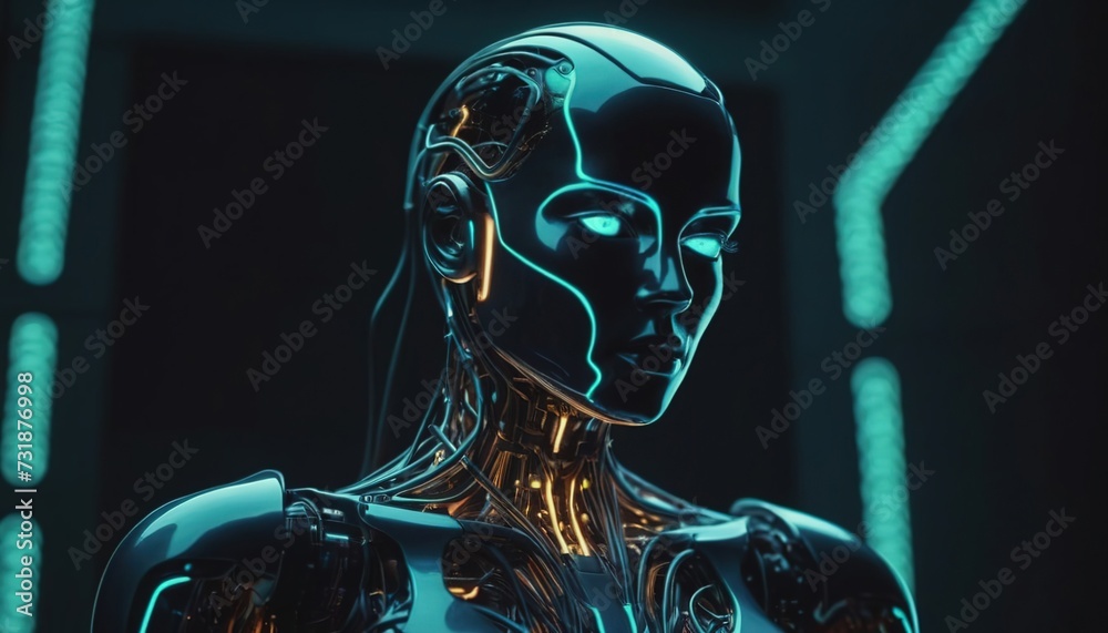 artificial intelligence, cyborg girl, artificial intelligence girl, artificial intelligence in human form