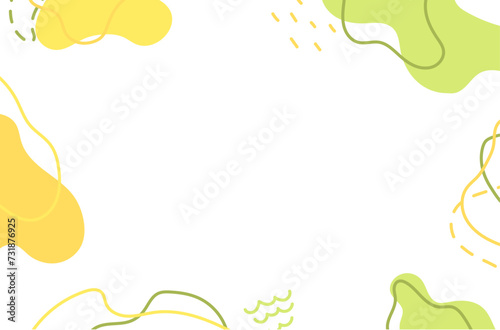 Abstract memphis background. Vector illustration