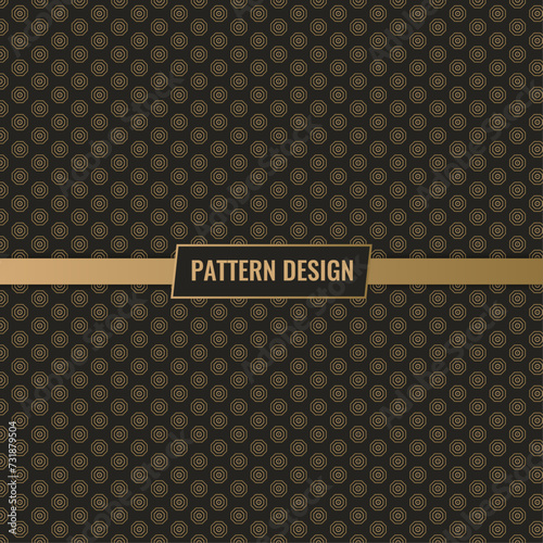 Vector seamless geometric golden pattern background. Abstract endless repeating texture for duvet cover, cloth, phone case, mask, wallpaper and carpet