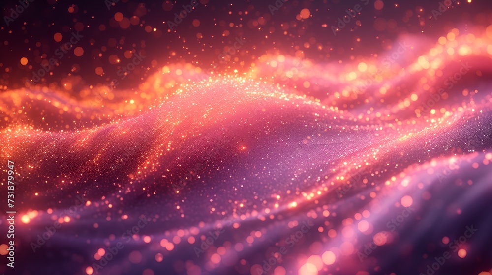 Abstract Wave of Vibrant Colors Abstract Wave of Vibrant Colors