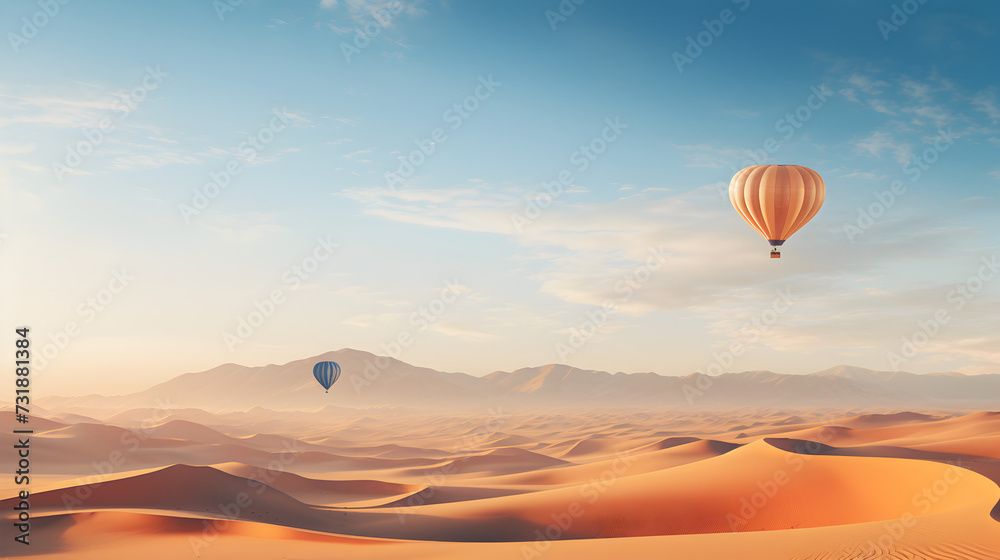 hot air balloon in region country,,
hot air balloon in the desert