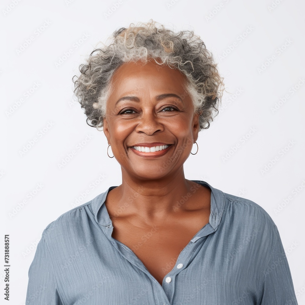 Portrait of a smiling older woman suitable for lifestyle and healthcare sectors Portrait of a smiling older woman suitable for lifestyle and healthcare sectors