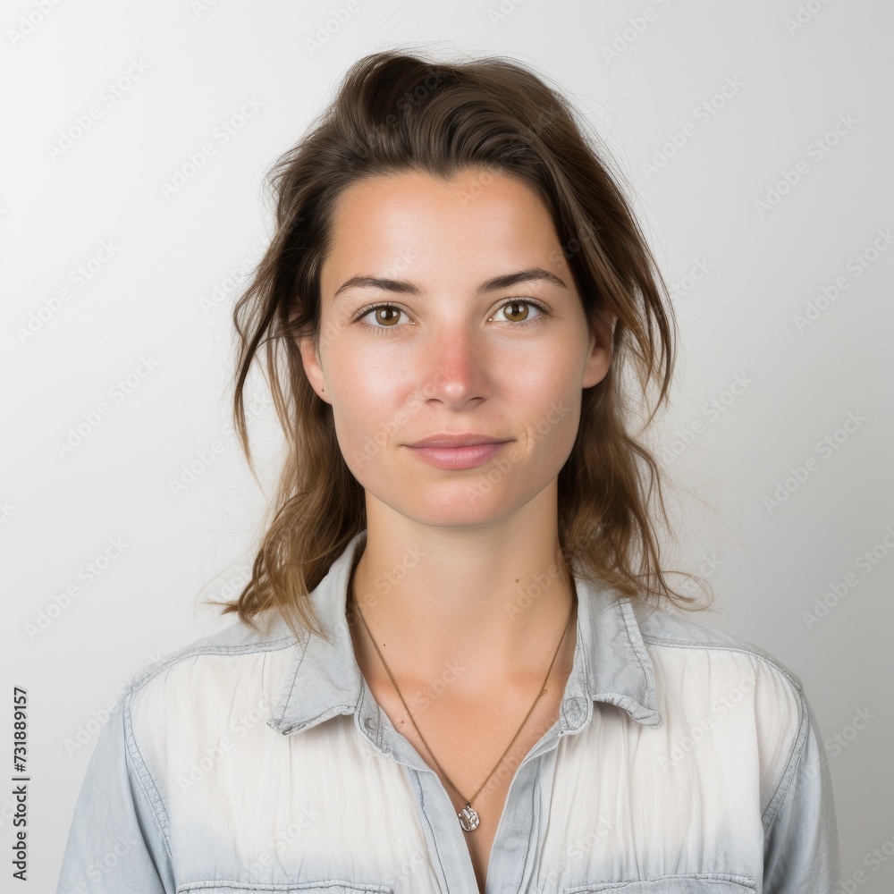 Portrait of a Young Woman for Various Industries Portrait of a Young Woman for Various Industries