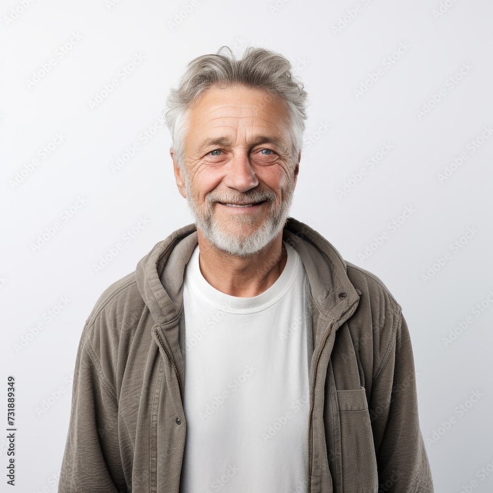 Portrait of a smiling elderly man suitable for healthcare or lifestyle marketing Portrait of a smiling elderly man suitable for healthcare or lifestyle marketing
