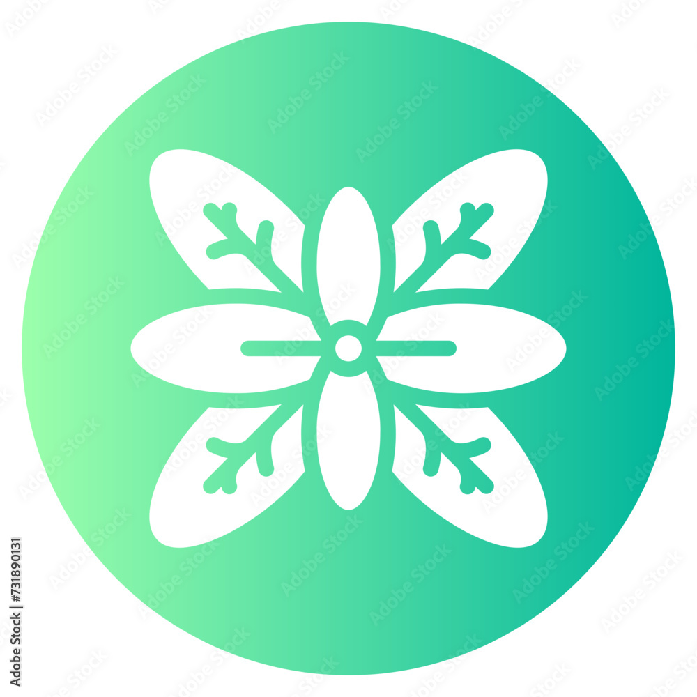 marjoram gradient icon marjoram gradient icon