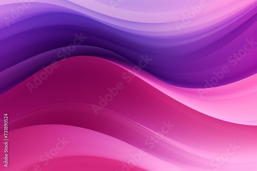 Abstract background with wavy lines of purple and pink colors. 