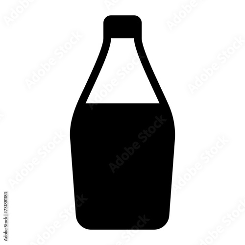 soy sauce glyph icon