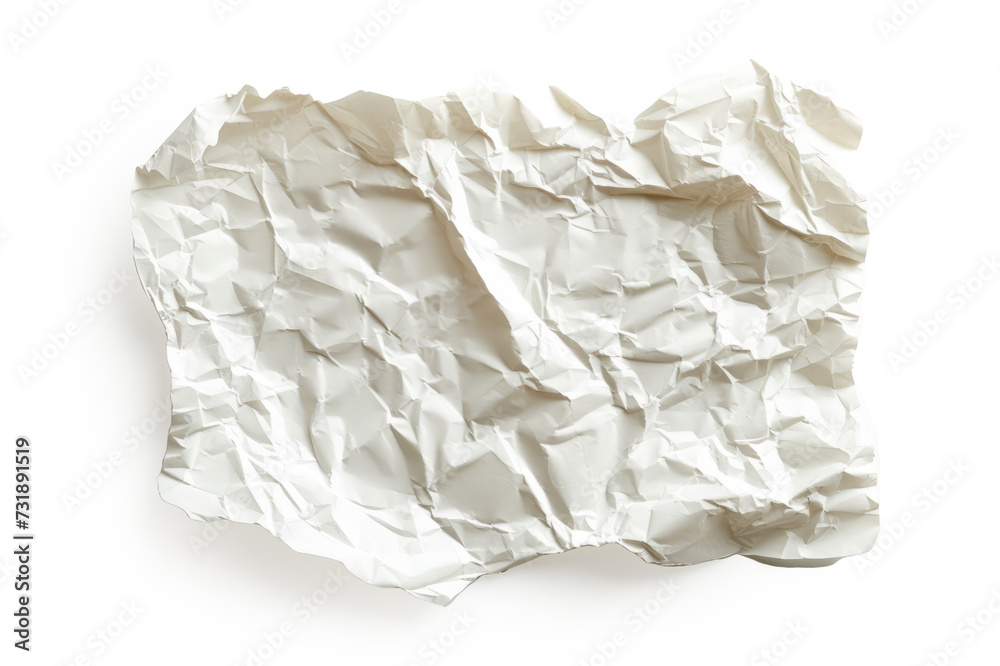 Obraz premium with distressed brush strokes mimicking the texture of crumpled paper, adding a tactile and textured look.