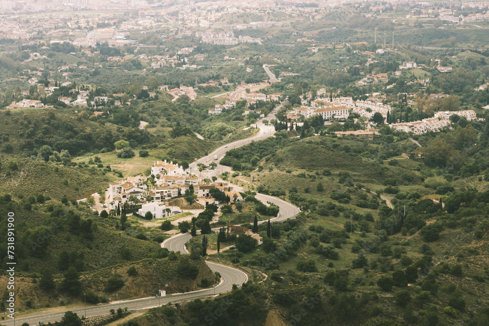 Landhaus in Mijas, Provinz Málaga, Andalusien, Spanien