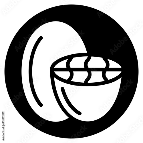 nutmeg glyph icon