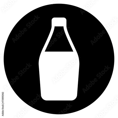 soy sauce glyph icon