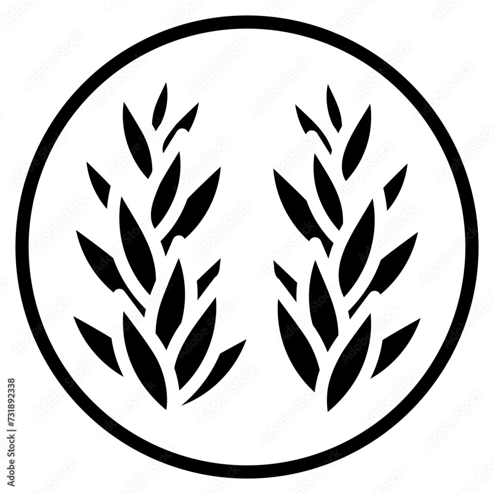 rosemary glyph icon