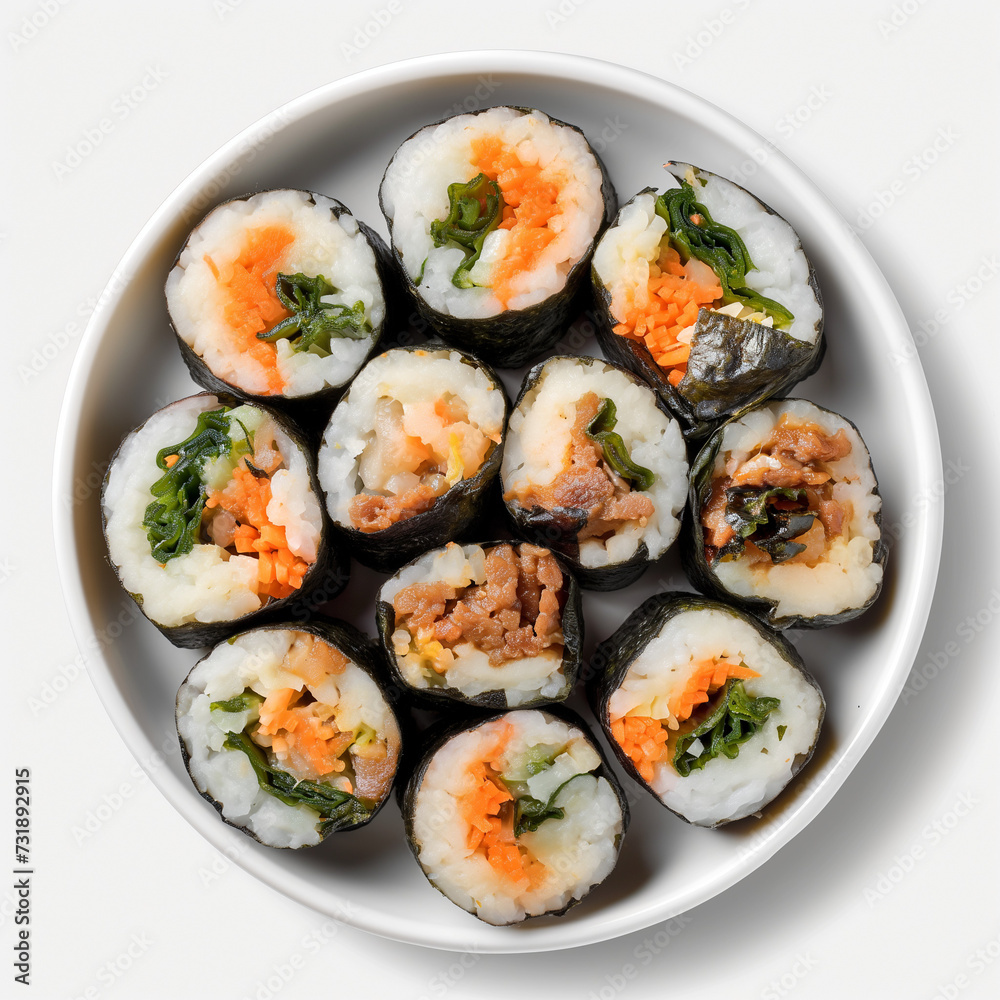 PSD _kimbap delicious on a transparent background 3 PSD _kimbap delicious on a transparent background 3
