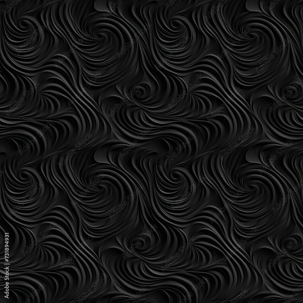 Black and white seamless pattern with classic line and foliage ornament. Seamless texture background Black and white seamless pattern with classic line and foliage ornament. Seamless texture background