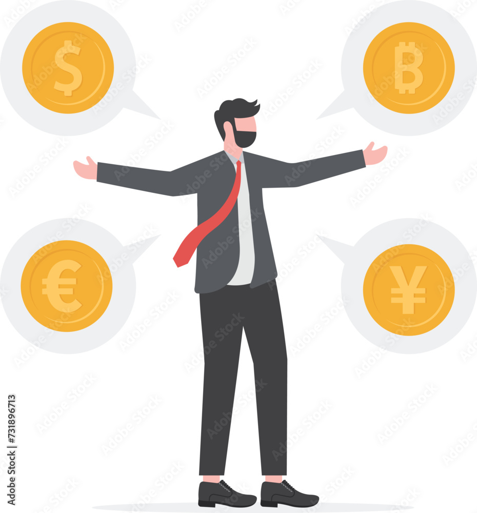 Strong leadership concept skills. strong power to get job done and success

