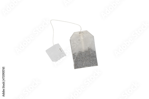Tea bag isolated no background png photo