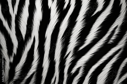 Abstract monochrome animal fur texture for design projects and creative artworks