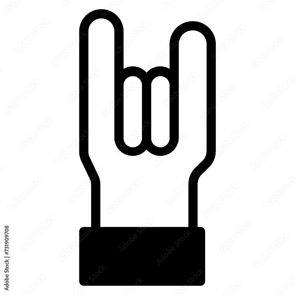 rock dualtone icon rock dualtone icon