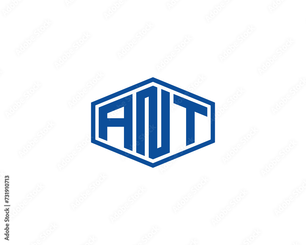 ANT Logo design vector template ANT Logo design vector template