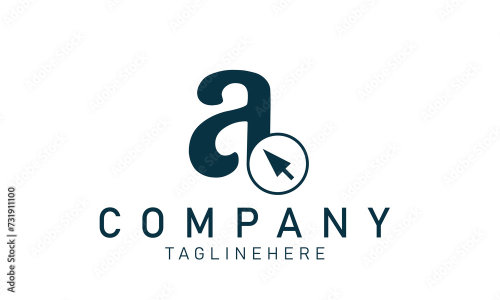 letter A on shopping bag. Abstract shopping logo. Online shop logo. Vector logo template letter A on shopping bag. Abstract shopping logo. Online shop logo. Vector logo template