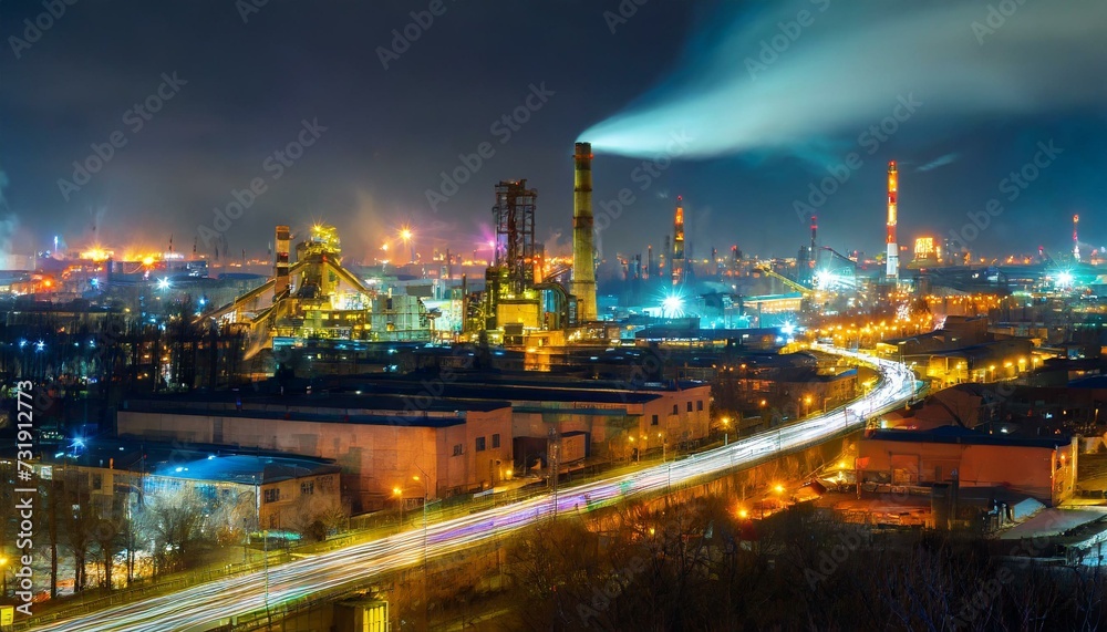 Fototapeta premium refinery plant