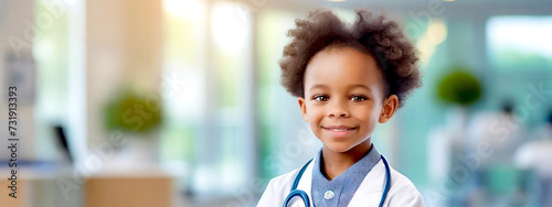 Kind als Arzt  photo