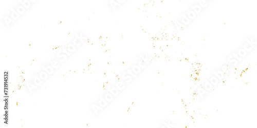 Doted and confetti golden glitter on transparent background. Shiny glittering dust. Gold glitter sparkle confetti that floats down falling 