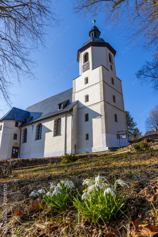 Church of the Good Shepherd, Podhradi near As, Western Bohemia, Czech Republic