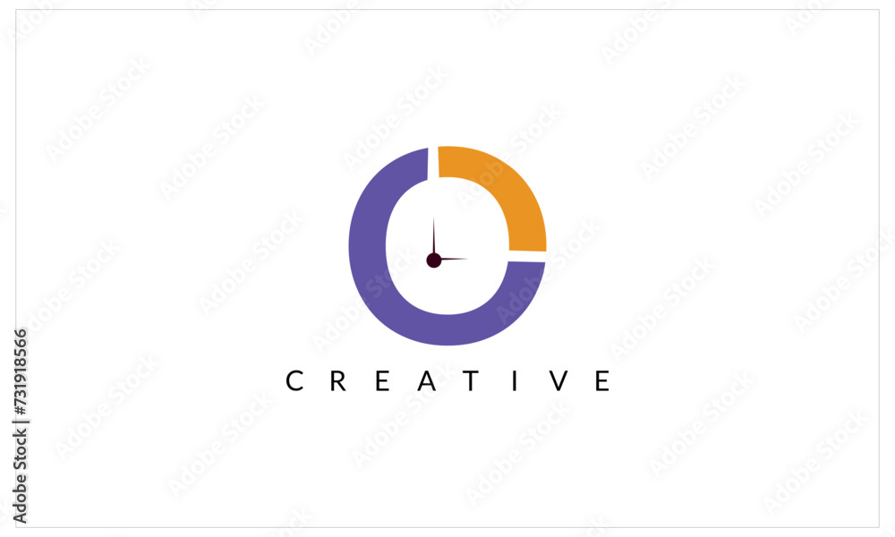 Clock line icon, time symbol. Editable stroke. simple illustration mobile concept app line icon and web design. Editable stroke. Design template vector