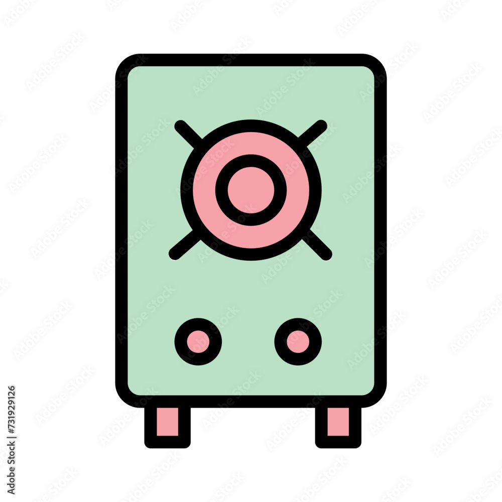 Party Speaker Audio Filled Outline Icon Party Speaker Audio Filled Outline Icon