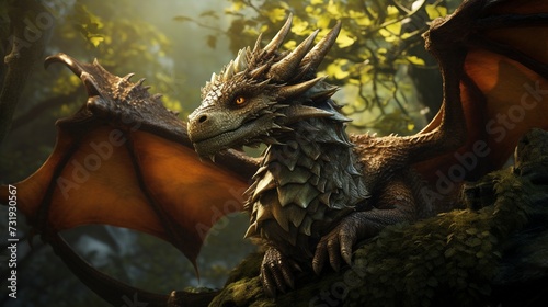 Majestic Dragons: Guardians of Mythical Realms © Paul