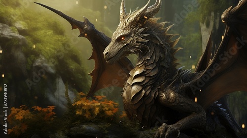 Majestic Dragons: Guardians of Mythical Realms