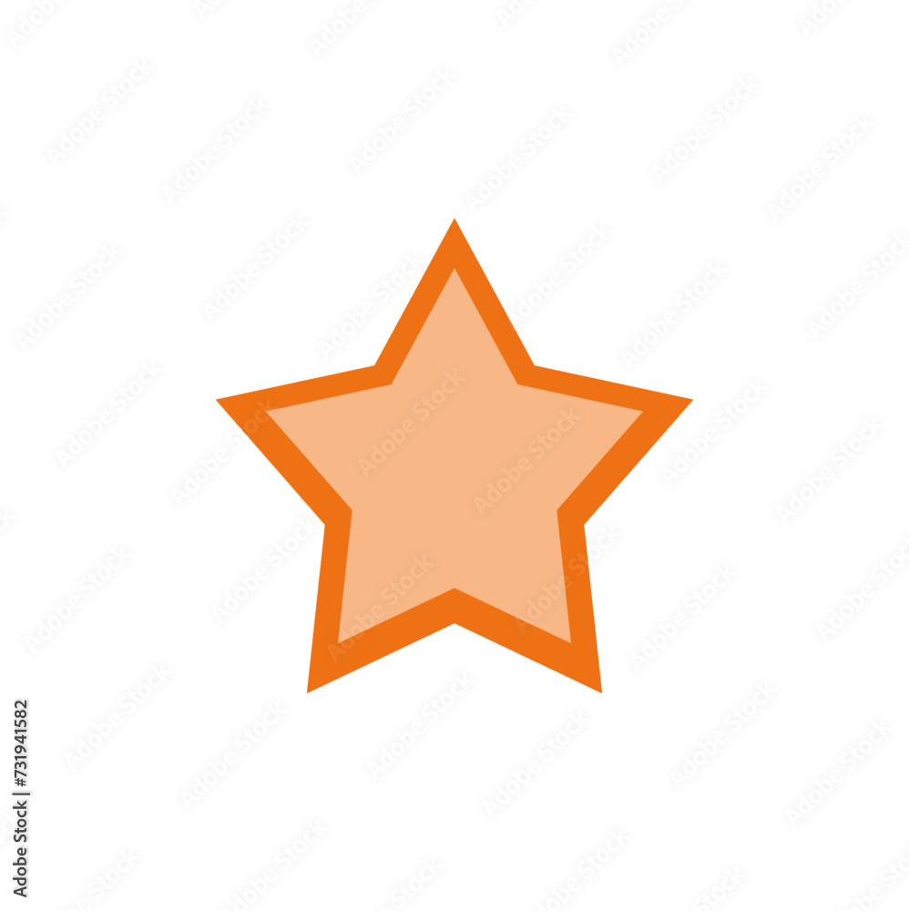 abstract retro star