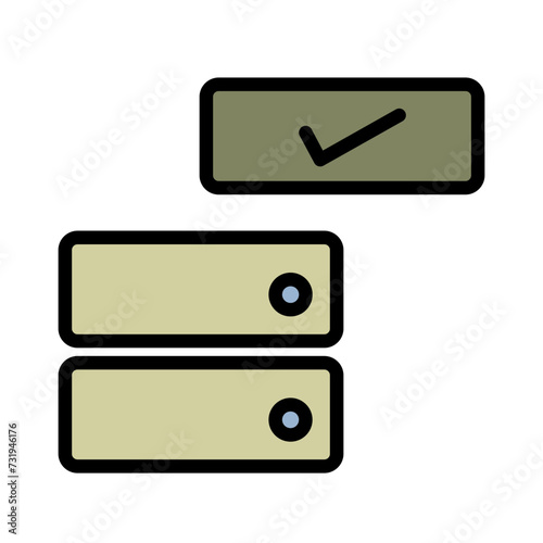Backlog Tasks Agile Filled Outline Icon