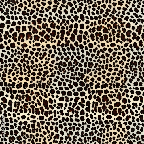 Organized Leopard Spots Fashion Texture. Leopard spots neatly arranged in a structured fashion pattern.