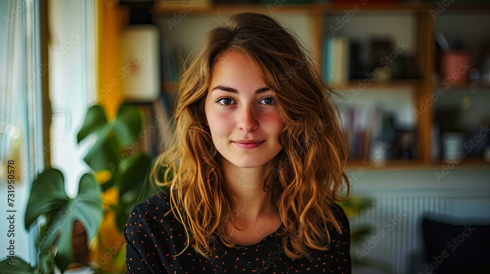 Geschäftsfrau im Büro. Porträt einer Businesswoman. Geschäftsfrau im Büro. Porträt einer Businesswoman.