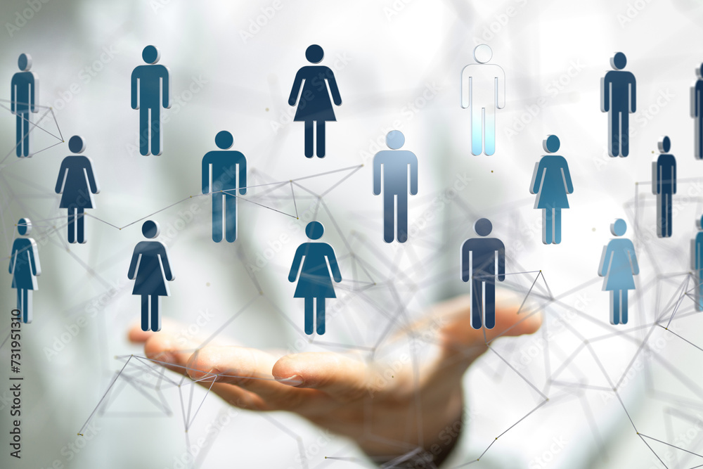Global network. Blockchain. 3D illustration. Neural networks and artificial intelligence. Abstract Global network. Blockchain. 3D illustration. Neural networks and artificial intelligence. Abstract
