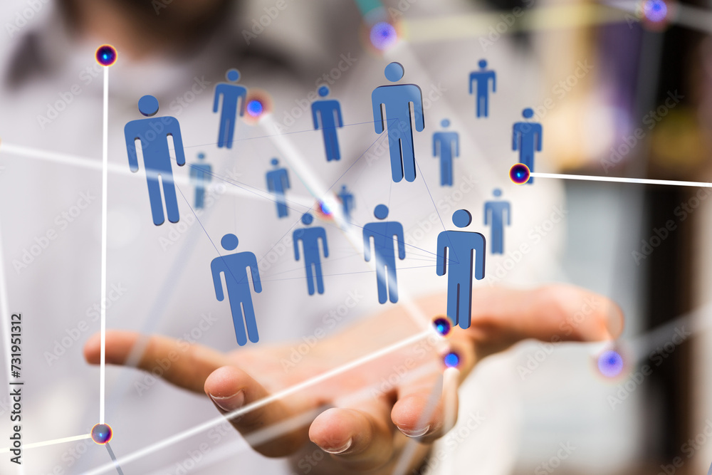 Global network. Blockchain. 3D illustration. Neural networks and artificial intelligence. Abstract Global network. Blockchain. 3D illustration. Neural networks and artificial intelligence. Abstract