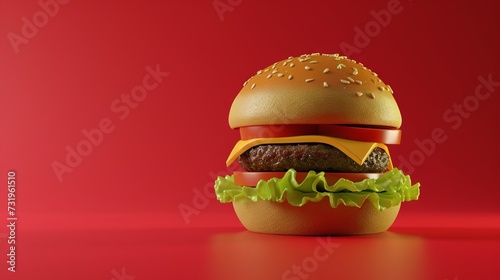 Burger illustration design © Ege