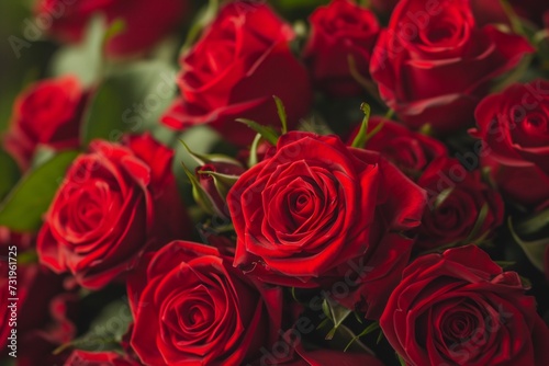 Velvet blooms of desire  a tapestry of red roses whispering timeless love and passion  a delicate dance of flora s finest.  