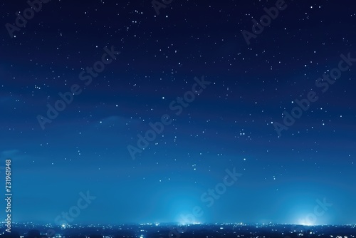 Sky at night with copy space © Oksana