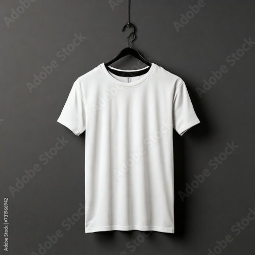 hanging t shirt mockup