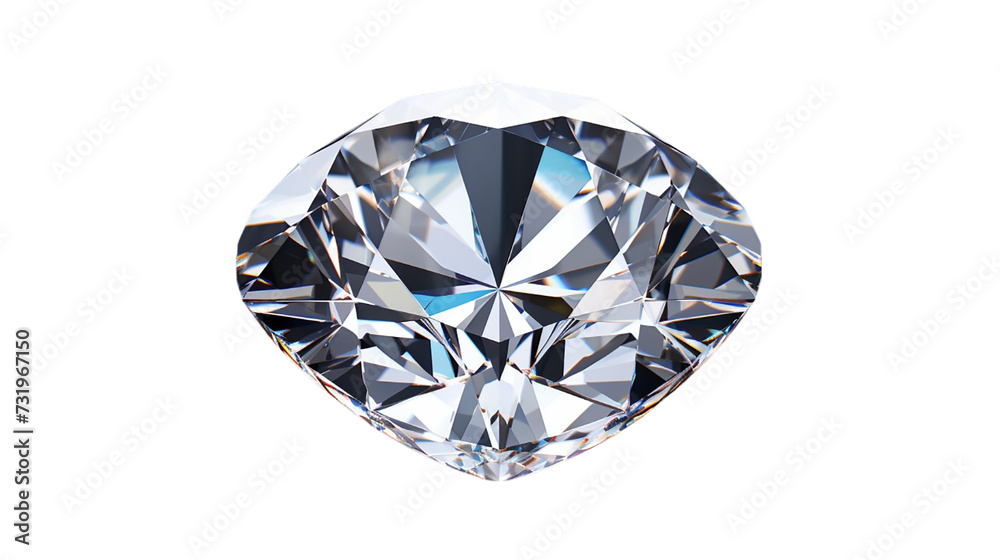 Realistic 3d diamond isolated on transparent background. Realistic 3d diamond isolated on transparent background.