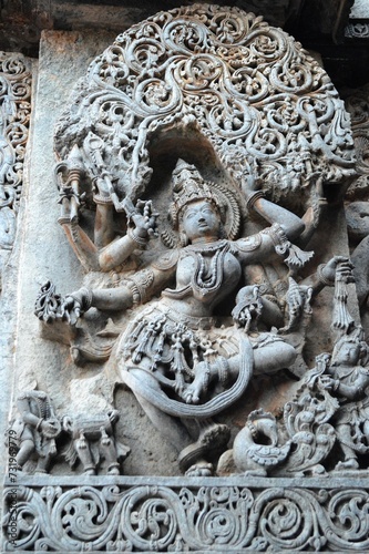 Hoysaleswara temple, Halebidu , Karnataka, India