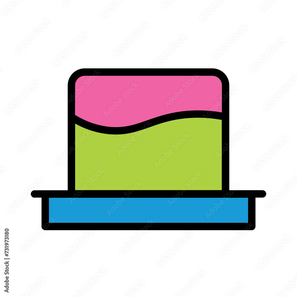 Dessert Food Jelly Filled Outline Icon Dessert Food Jelly Filled Outline Icon