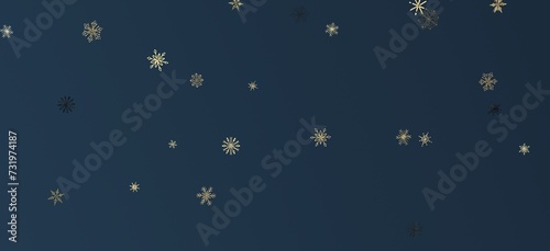 colorful Stars - Holiday decoration, glitter frame isolated -