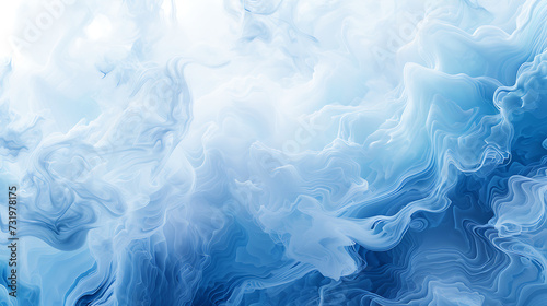 white and blue abstract background for a template in 
