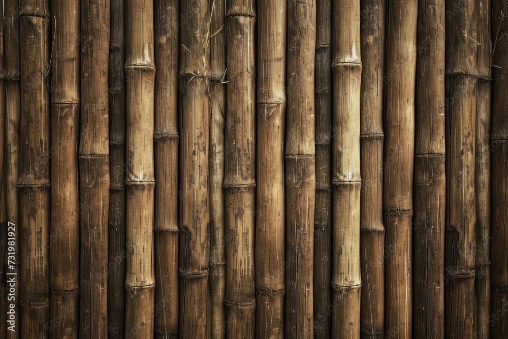 Fototapeta premium dry Wood Bamboo Background