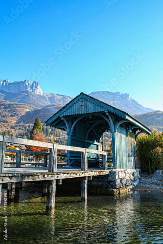 Embarcadère de Talloires, Haute-Savoie, France