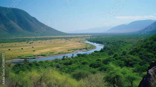 Landscape in Manyara National Park photo